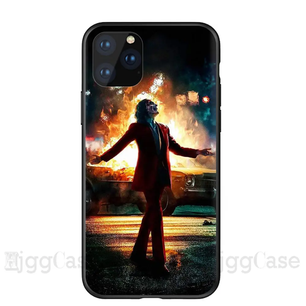 Joker Joaquin Phoenix мягкий силиконовый черный чехол для телефона для iPhone 11 Pro MAX 5S SE 6 6s 7 8 Plus X Xs MAX XR