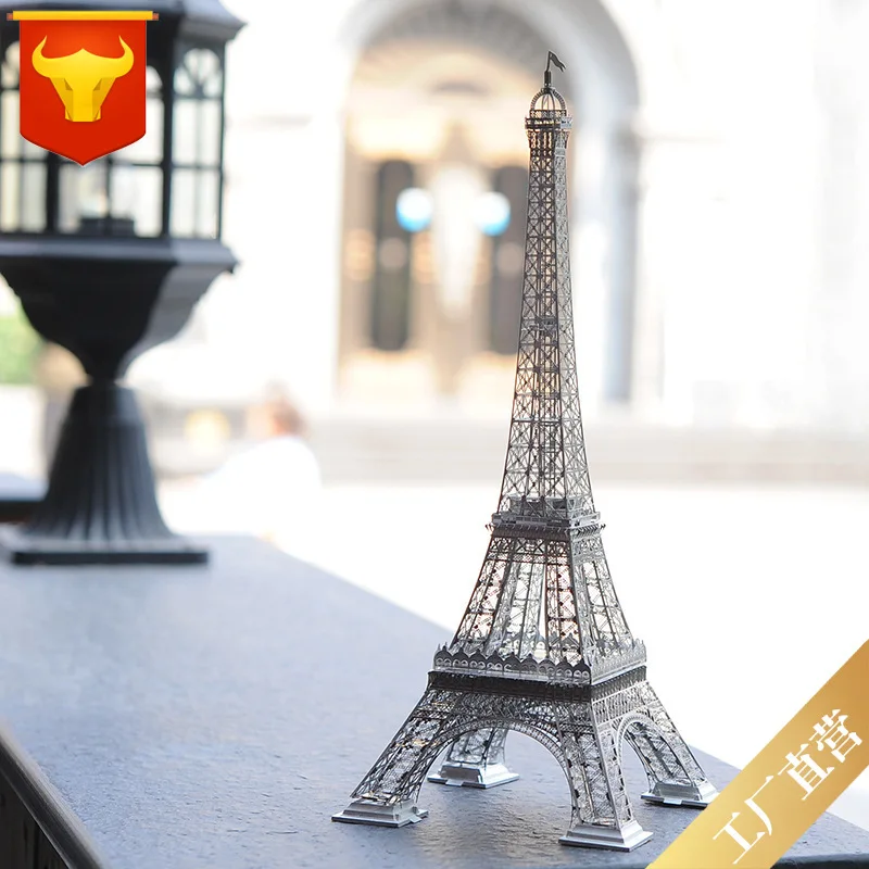 Эйфелева железная Головоломка «башня» головоломка металлические украшения Франция Париж 3D железная Головоломка «башня» головоломка
