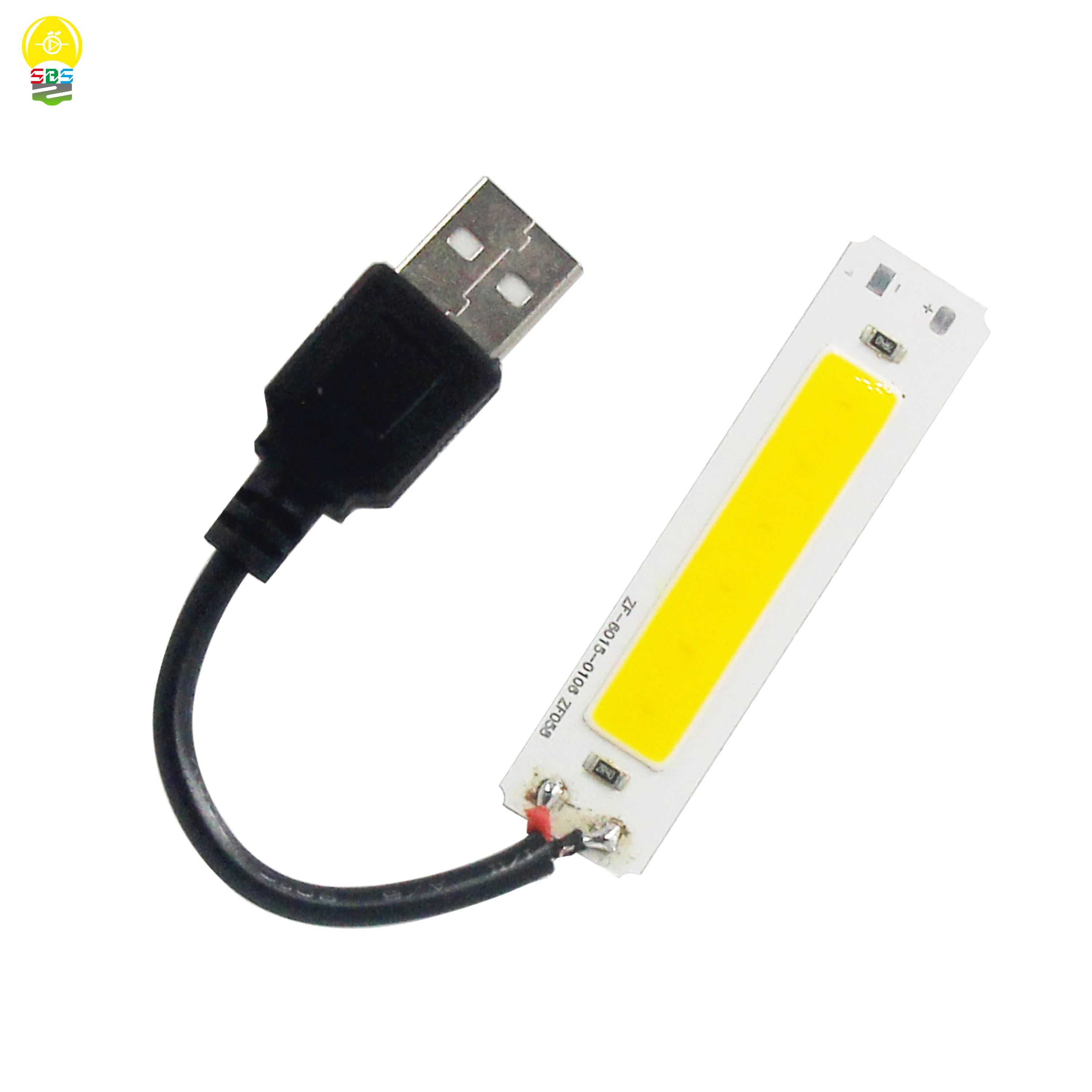 60*15 мм DC 5В USB светодиодный источник света 2 Вт led COB чип на борту теплая холодная белая полоса светосветильник