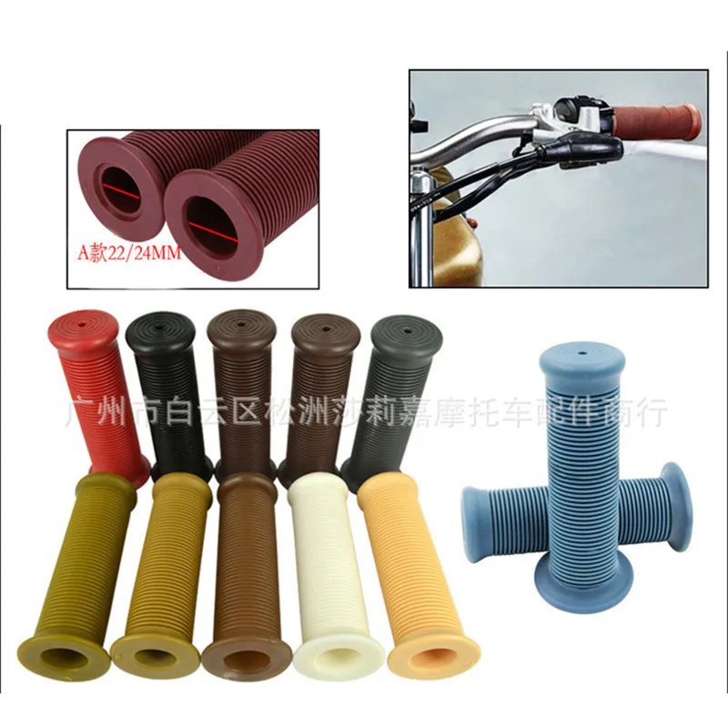 classic vintage scooter handle bar universal retro 22MM motorcycle handlebar for honda suzuki yamaha harley cafe racer moto grip
