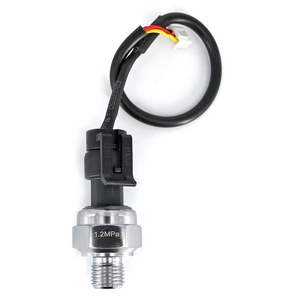 5V G1/4 0-1.2 MPa Hydraulic Pressure Sensor Non-Corrosive Water / Oil / Gas Pressure Sensor 1/4" Diameter Arduino sensor module