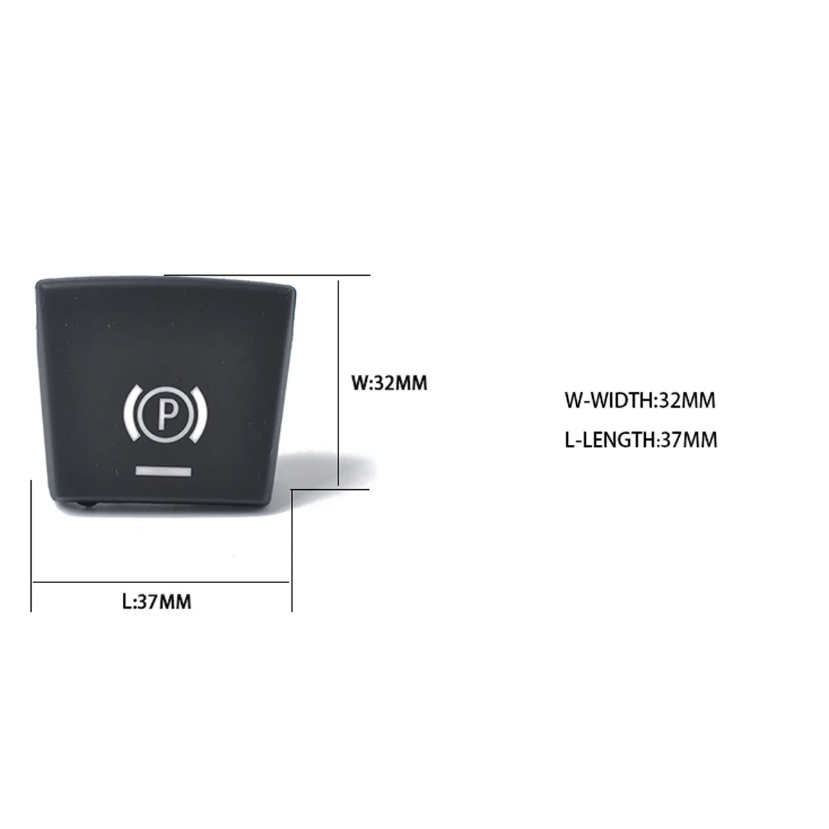 Car Handbrake Parking Brake P Button Switch Cover for BMW 5 To 7 Series F01 F02 F07 F10 Replacement Auto Accessories