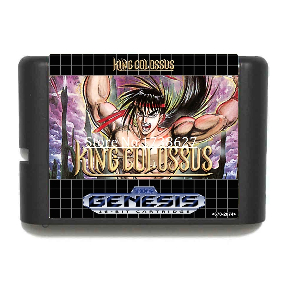 Игровой картридж King Colossus 16Bit для консолей Sega MegaDrive и Genesis|Картриджи| |