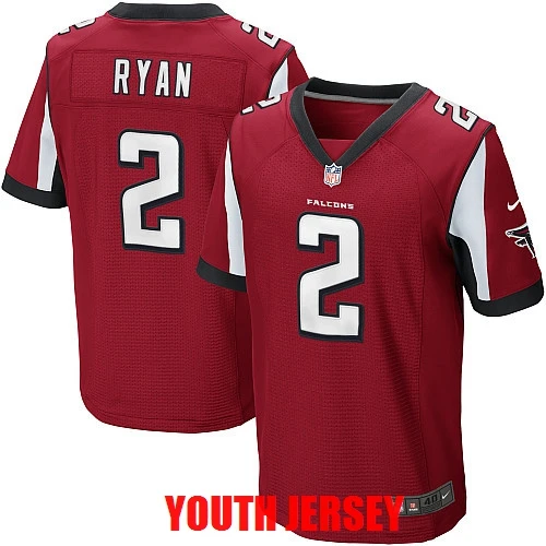 Сшитые. Высокое качество, футболка для детей из джерси в стиле Atlanta Matt Ryan Julio Jones Desmond Trufant - Цвет: COLOR AS PHOTO SHOWN