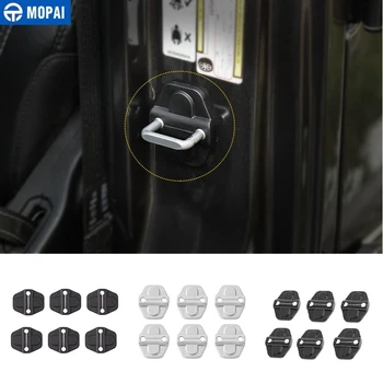 

MOPAI Interior Mouldings for Jeep Wrangler JL 2018 Up ABS Car Door Lock Decoration Cover for Jeep JL Wrangler Car Accessories