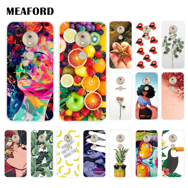

Soft TPU Phone Cases For Motorola Moto G7 Power Case Slim Cute Printing Silicone Back Cover For Moto G 7 Power Case Clear Bumper