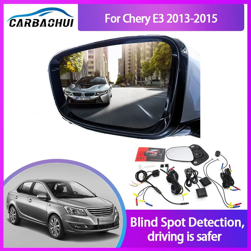 

Car Blind Spot Mirror Radar Detection System for Chery E3 2013-2015 BSD Microwave Blind Monitoring Assistant Driving Security