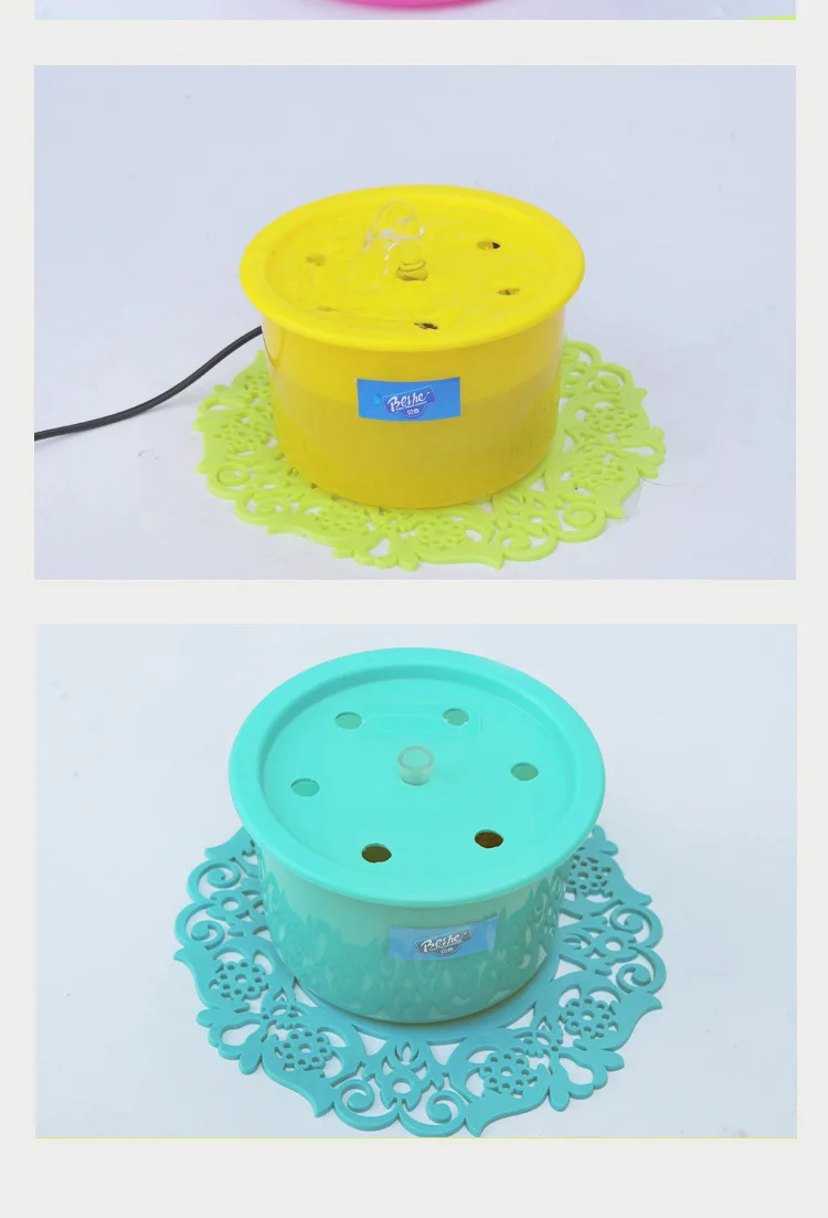 USB Электрический диспенсер для воды для домашних животных кошка автоматическая циркуляция воды машина питьевой фонтан собака активный кислородный водный питатель