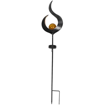 

LED Solar Flame Light Sun Moon Light LED Garden Light Flame Effect Light Waterproof Outdoor Light Landscape Solar Decorative Lig