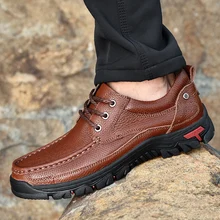 Мужская прогулочная обувь из натуральной кожи; дизайнерская мужская обувь из коровьей кожи; Винтажная обувь для папы; деловая обувь; размеры 38-46