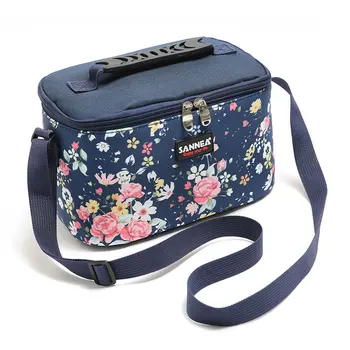 

4.8L Thermo Handbag Lunch Bags Cooler Insulated Lunch Box Thermal Lunch Box for Kids Food bag Picnic Bag Simple and Stylish