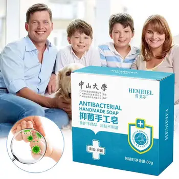 

Antibacterial Handmade Soap Disinfection Tea Tree Essence Pimple Acne Treatment Face Soap Hand Body Wash Sterilize Skincare