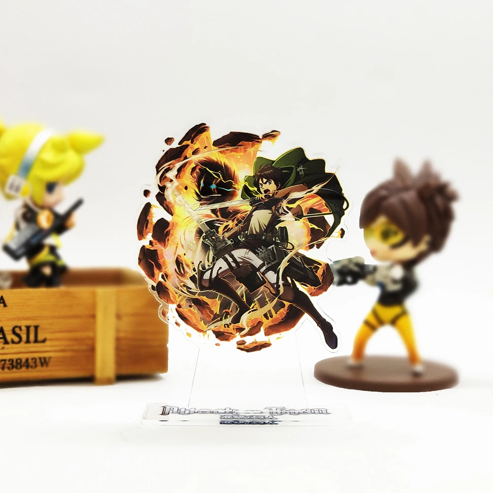 Love Thank You Attack on Titan Shingeki no Kyojin Eren Jaeger фигурка на акриловой подставке Модель