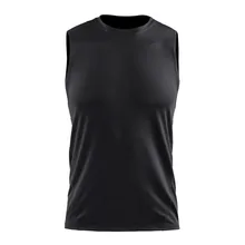 Мужская спортивная майка для тренировок, фитнес Стрингер без рукавов, быстросохнущая футболка для бега, дышащая рубашка с круглым воротником