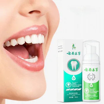

Clean Teeth Mousse Foam Toothpaste Mouthwash To Bad Breath White Teeth Oral Care Q1