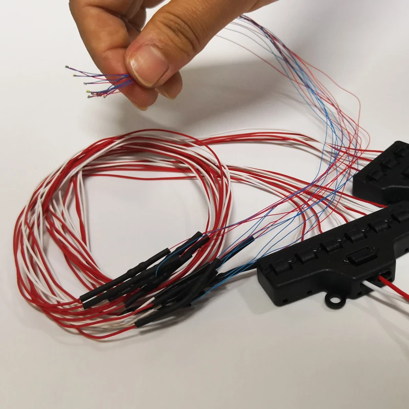 12V Pre wired 0603 SMD LEDs 8 Colors available 60cm connection wires hobby model kit railway 4