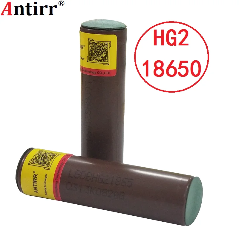 Перезаряжаемый аккумулятор HG2 18650 3000 мАч для электронных сигарет