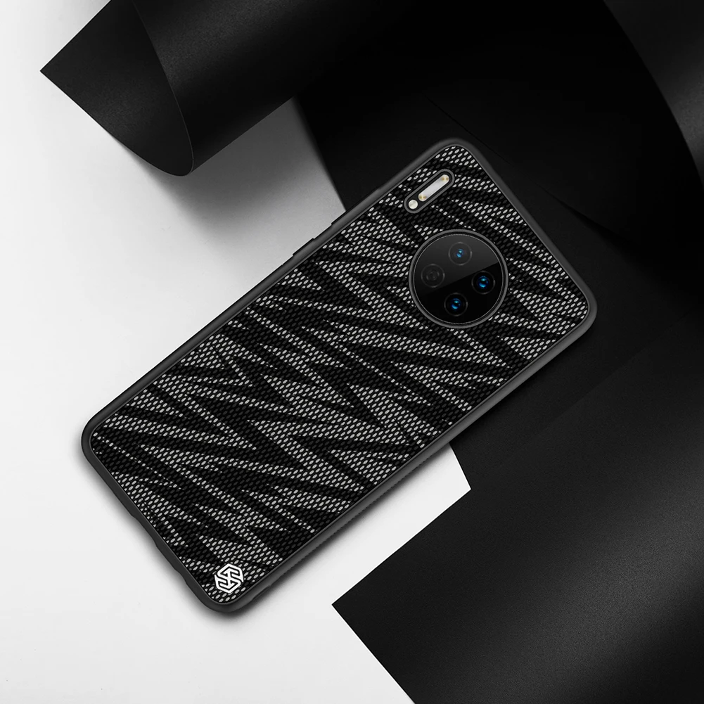 NILLKIN для huawei mate 30 Pro Чехол тканая полиэфирная сетка светоотражающий защитный чехол на заднюю панель для huawei mate 30