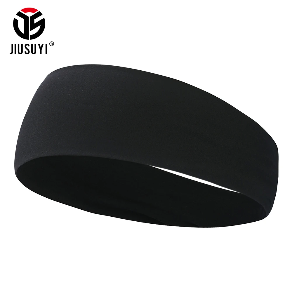 

Headband Hair Bandage Elastic Soft Sweatband Stretch Turban Bicycle Black Head Hairband Moisture-wicking Lightweight Women Men