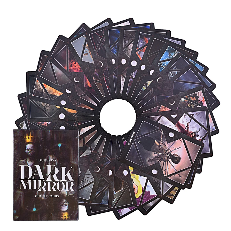 Новые карты Таро Оракл колода таинственное гадания темное зеркало ораклы для
