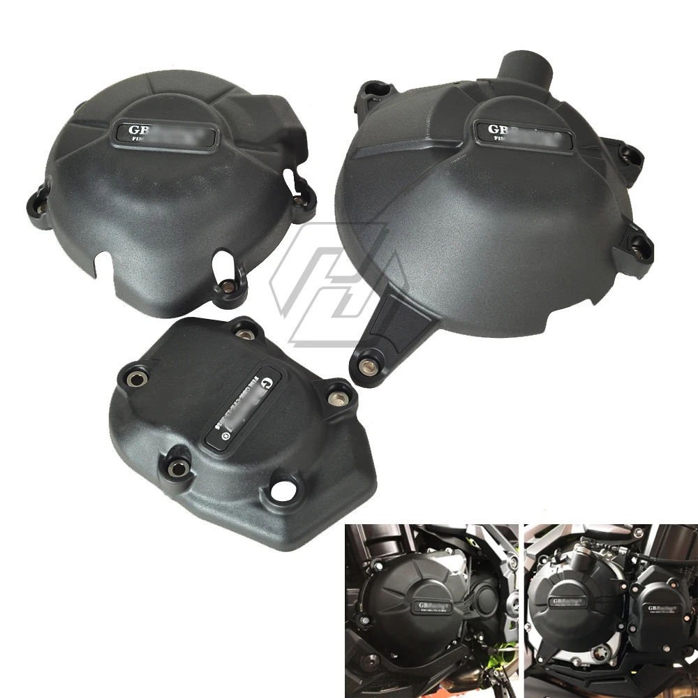 Защита двигателя мотоцикла водяной насос крышка комплект чехол для GB Racing Kawasaki NINJA Z900