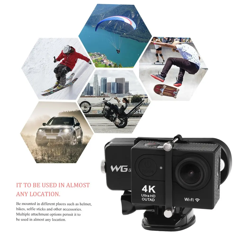 Портативная одноосная надеваемая камера Gimbal стабилизатор для FY WG Lite для Gopro 3 3+ 4 камеры носимые аксессуары для Кардана