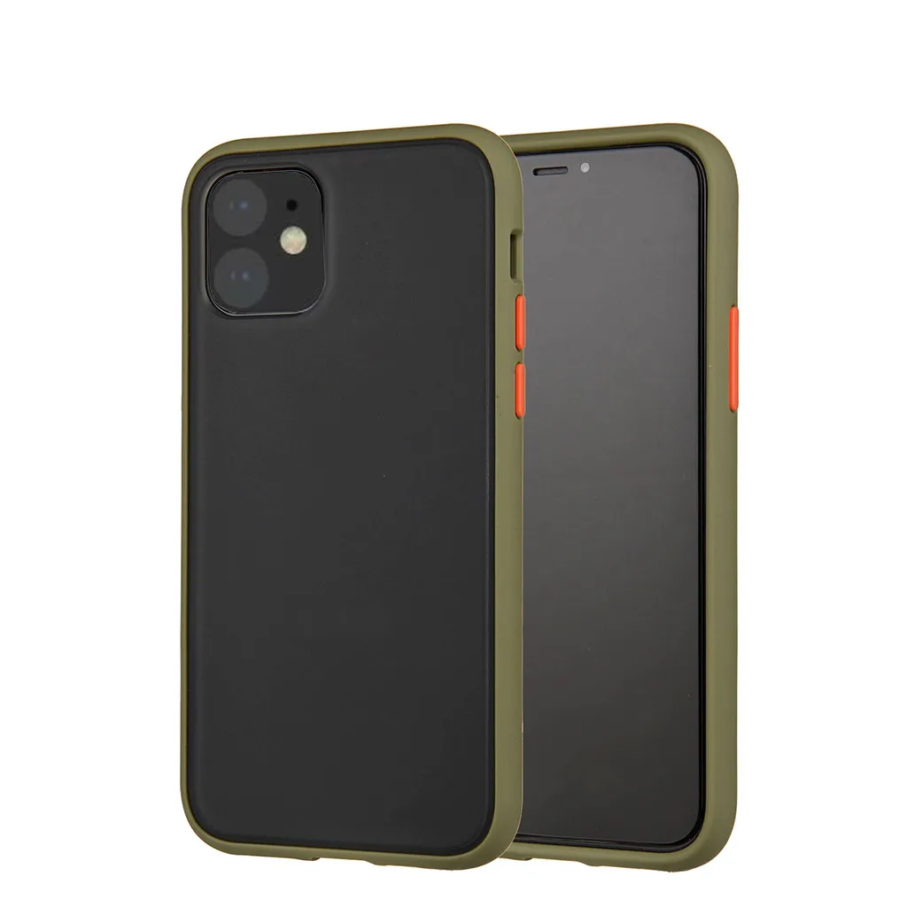Матовый Силиконовый чехол для iPhone 11 чехол для iPhone 11 Pro 11 Pro Max TPU Ультра чехол для телефона защитная оболочка протектор 19Sep