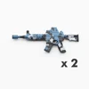 2 blue gun