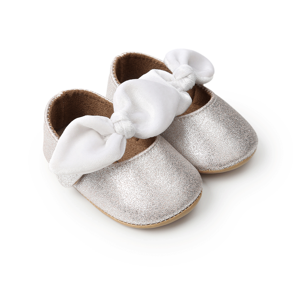 Повседневная обувь принцессы США; обувь для новорожденных девочек; детская обувь из искусственной кожи с мягкой подошвой; детская повседневная обувь с бантом