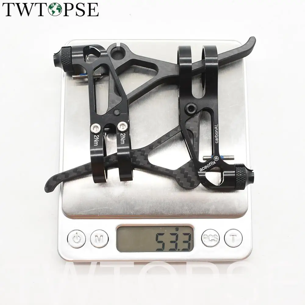 TWTOPSE 53g Carbon Bike Brake Lever For Brompton Folding Bicycle V