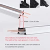 LED Track light 9w 12W 18W 24W aluminum Ceiling Rail Track lighting Spot on Rail Spotlights Home living room business AC95-220V 6
