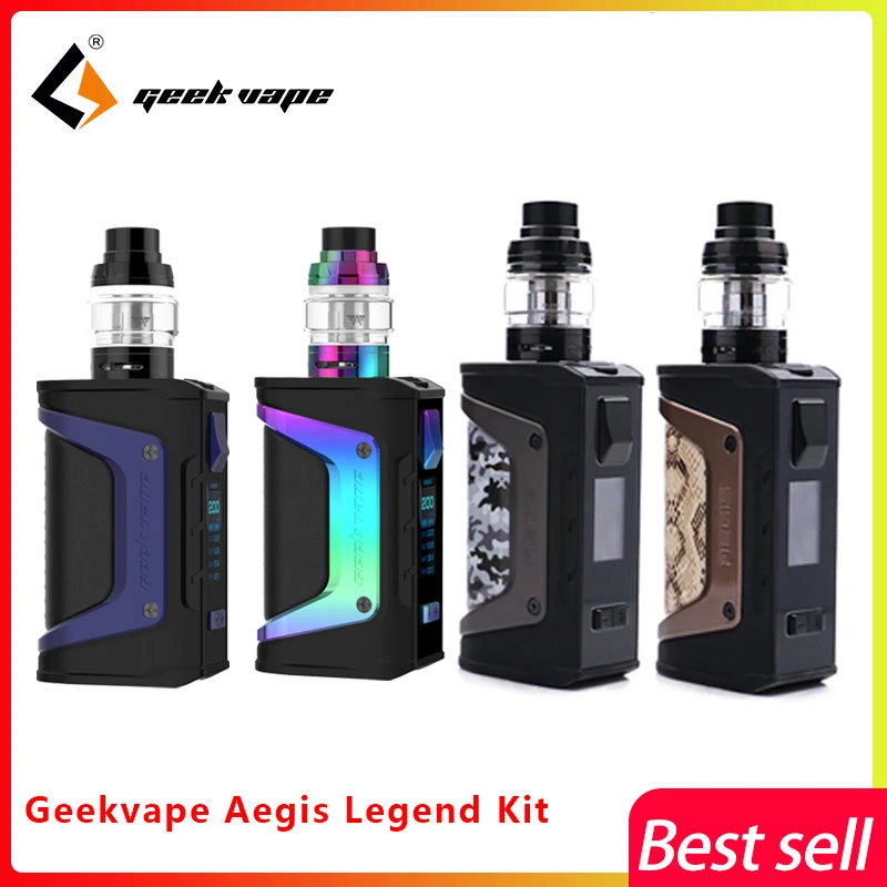 Free Shipping  Original Geekvape Aegis Legend Kit 200w with Aero mesh coil Sub ohm Tank pk geekvape aegis 100w Ele