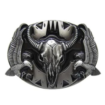 

3D Cow Head Cool Man Retro Belt Buckle Metal Western Cowboy Jewelry Jeans Belt Accessory boucle ceinture homme пряжка для ремня