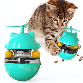 

Adjustable Snack Mouth Toys For Pet Fun Tumbler Pets Slow Food Entertainment Toys Attract The Attention Of The Cat