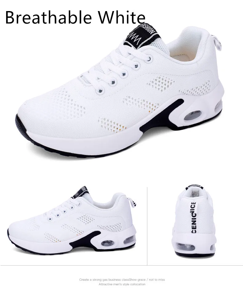 Summer Women Lightweight Sneakers Running Shoes Sports Shoes Breathable Running Gym Shoes Air Cushion Jogging Sneaker (1)