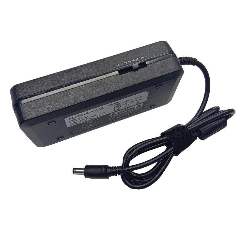 USB 5V 2A type-c вилки регулируемые 120W AC в DC 12V 15V 16V 18V 19V 22V 24V Универсальный адаптер питания adaptador зарядное устройство