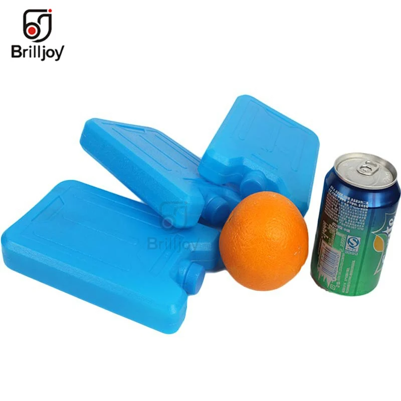 600ml Reusable Ice Brick Ice Block Ice Pack Cooler Milk Storage Camping Travel Fruit Cooler Box Portable Stay Fresh Ice Blocks 3