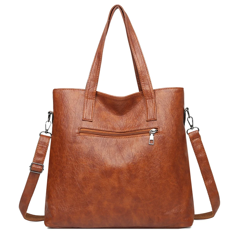 Luxury Handbags Designer Letter Pu Leather Women Shoulder Bags High Capacity Ladies Crossbody Bag Fashion Casual Female Tote Bag