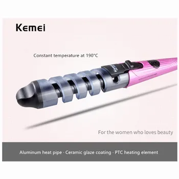 

Prevent scald coil curls Ceramic glaze layer Constant temperature of 190 ℃ PTC heating element Rapid heating in 30s