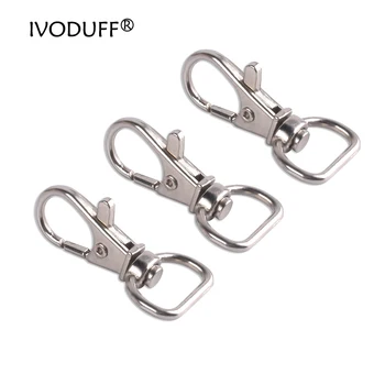 

15mm Metal Snap Hook Mini Bag Hook For Leather Strap Dog Hook For Making Purse