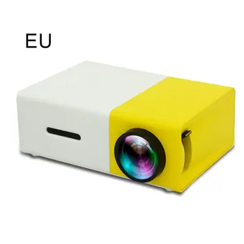 

1 set Portable Mini Projector 3D HD LED Home Theater Cinema 1080P AV USB HDMI household mini projector