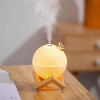 330ml USB Ultrasonic Cool Mist Maker Air Humidifier with Warm LED Lamp for Home Kids Room Mini Aroma Diffuser Humidificador 2