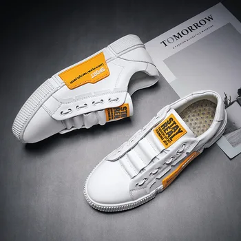 

Male Shoe Leisure Time Leather Shoes Genuine Leather Personality Ventilation Plate Shoes Male Trend Social Contact Shoe Small