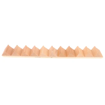 

1/12 Dollshouse Miniature Wooden 11-Steps No Handrails Stairs DIY Simulation Furniture Accessories