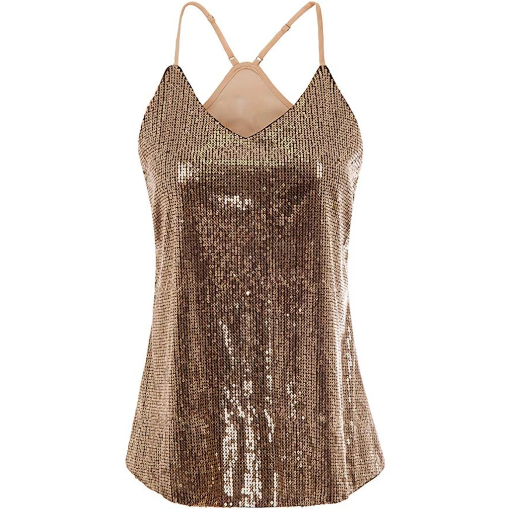 Débardeur paillettes Clearance