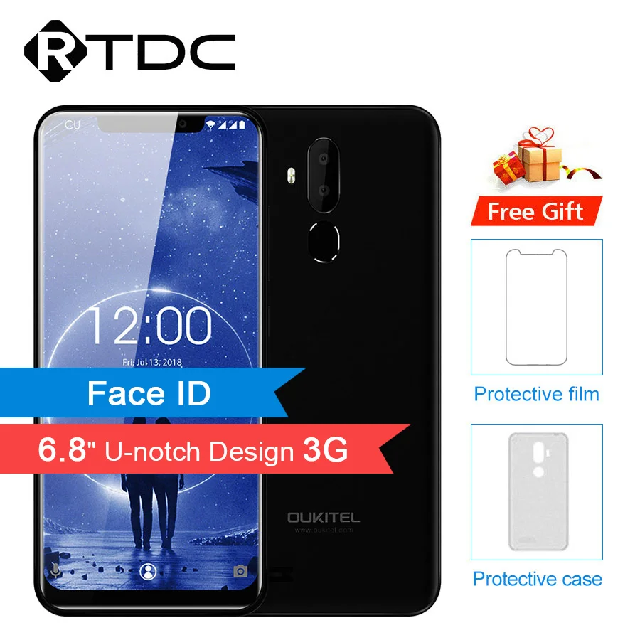 OUKITEL C12 Pro смартфон экран 6 18 дюймов Android 8 1 четырёхъядерный 2 Гб ОЗУ 16 ПЗУ|Смартфоны|
