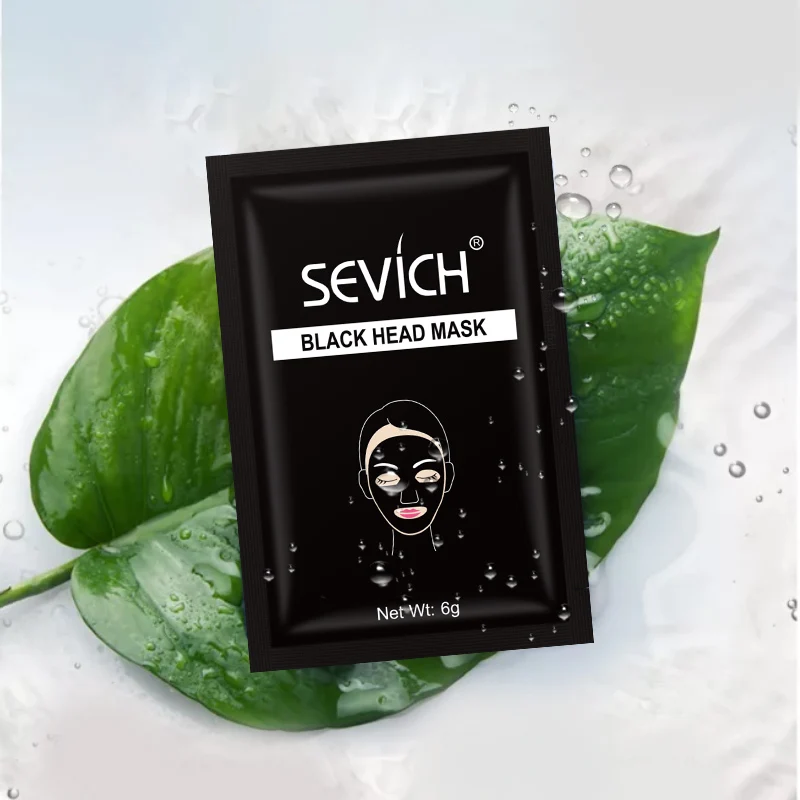 Sevich 5 шт./партия, маска для удаления угрей лица, уход за лицом, уголь, глубокое очищение для AcneScars