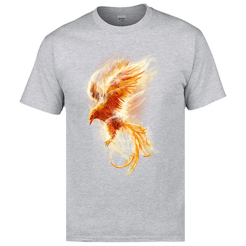 Bird Birth Pheonix Youth футболка с принтом Музыка для женщин и мужчин обычные футболки