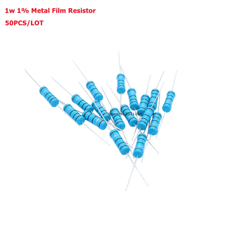 50PCS/LOT 1W Metal Film Resistor +/-1% 200R 200 ohm 1W DIP Resistance NEW 50pcs 1w 5% wire fuse wirewound resistor 0 1r 200r 0 15r 0 33r 0 68r 1r 1 5r 2r 2 2r 3r 3 3r 4 7r 6 8r 10r 22r 33r resistance