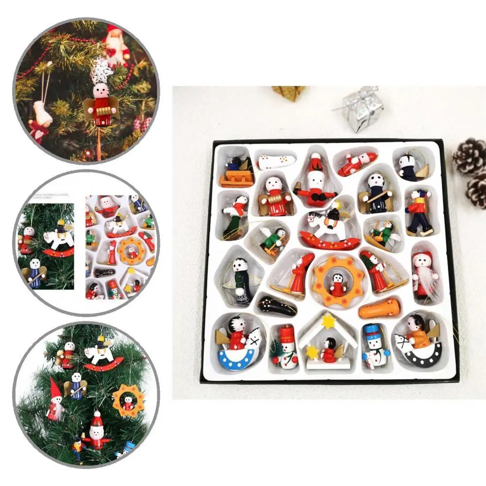 

Mini 24Pcs/Set Exquisite Children Christmas Advent Calendar Box Gift 24 Types Calendar Gift Surprising Birthday Gift